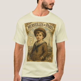 CAMISETA CRIANÇA DE PARIS