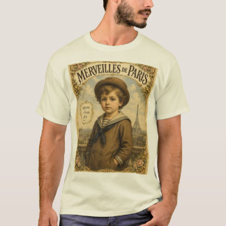 CAMISETA CRIANÇA DE PARIS