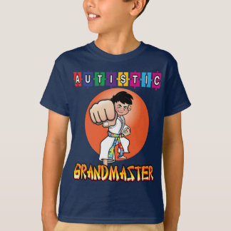 Camiseta Criança do Grande Mestre Autista