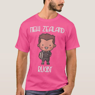 Camiseta Criança do Jogador de Rubi da Nova Zelândia