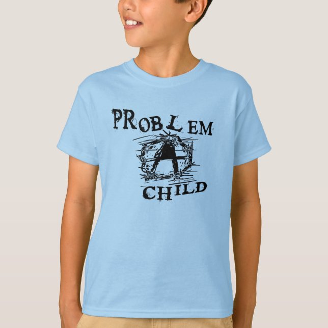 Camiseta Criança do problema (Frente)