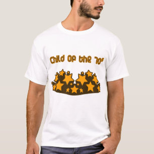 Camiseta Criança do t-shirt da campainha do fio de mescla