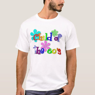 Camiseta Criança do t-shirt dos anos 60