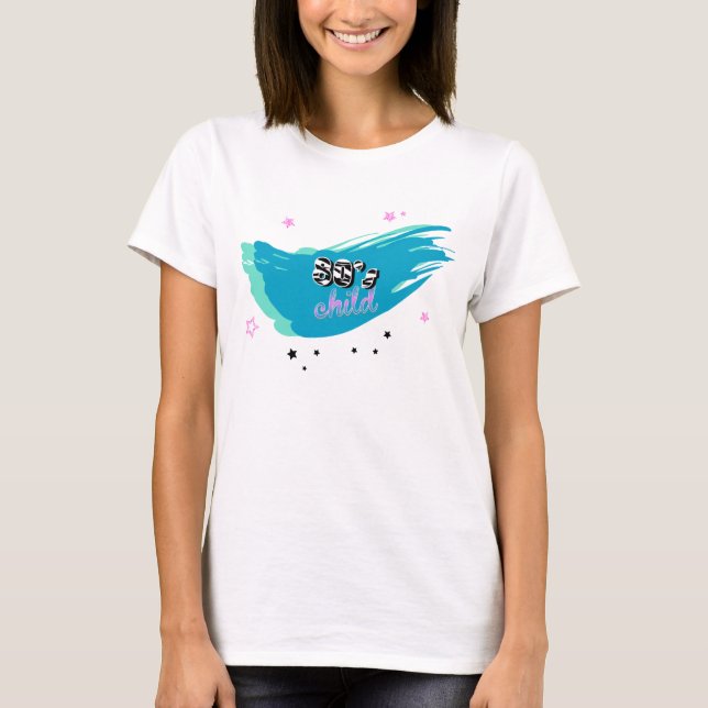 Camiseta Criança dos anos 80 (Frente)