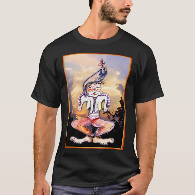 Camiseta Criança Dourada (Frente)