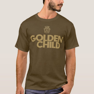 Camiseta Criança dourada (rotulação do ouro)