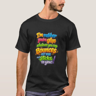 Camiseta Criança Engraçada Dizendo Eu Sou Borracha Você é C