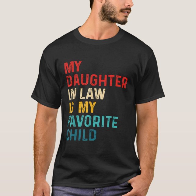 Camiseta Criança Favorita, Meu Filho Em Direito, Humor Fami (Frente)