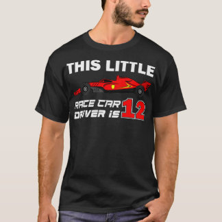 Camiseta Criança Legal Raça De Crianças De 12 De 12 Anos