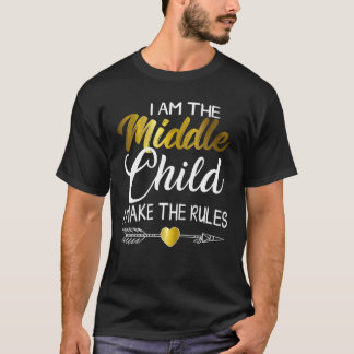 Camiseta Criança Média Eu Faço As Regras Legal Corresponden