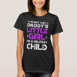 Camiseta Criança Militar Mês Roxo 1 Pequeno