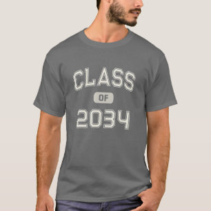 Camiseta Criança Pré-K Primeiro Dia Da Classe Escolar De 20