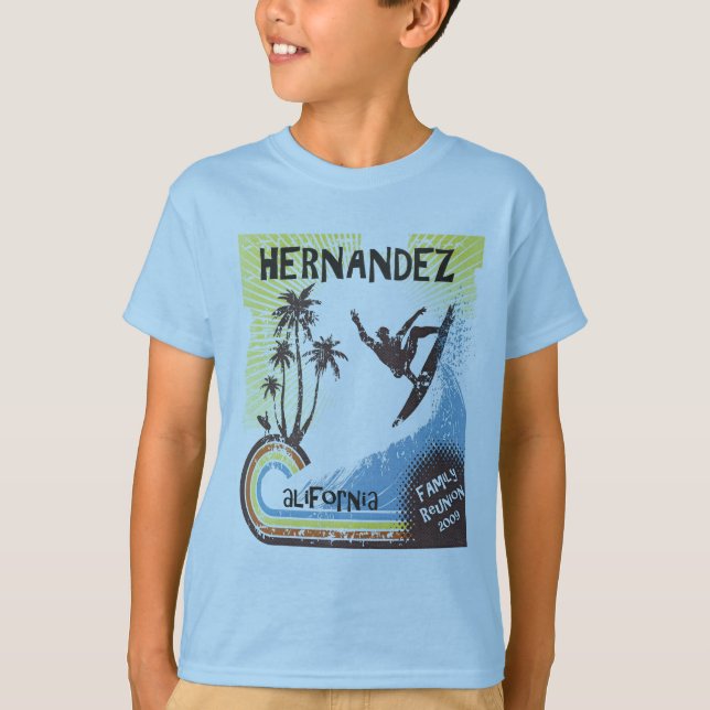 Camiseta criança Reunião da Família Hernandez 09 (Frente)