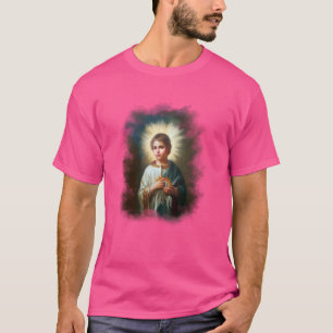 Camiseta Criança santo Religião de Santos de Arte Religiosa