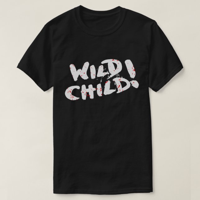Camiseta Criança Selvagem (Frente do Design)