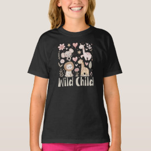 Camiseta Criança Selvagem Animal