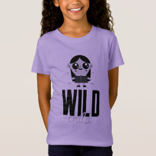 Camiseta Criança Selvagem de Quarta-feira