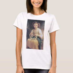 Camiseta Criança Travando uma Coroa, Bouguereau