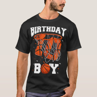 Camiseta Crianças 10º Aniversário Jogadores De Basquete Men