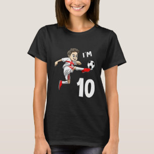 Camiseta Crianças 10 Aniversário Futebol da Inglaterra 10 A