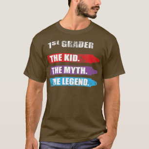 Camiseta Crianças 11 ruas de volta para a escola O miúdo