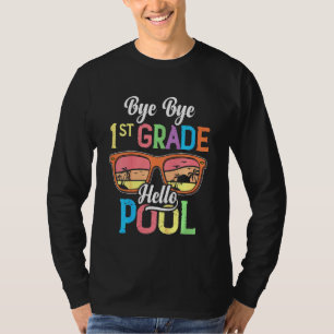 Camiseta Crianças 1rua Alô Estudante de Piscina - Verão