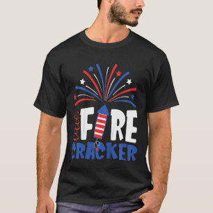 Camiseta Crianças: 4 De Julho Pequeno Roupa De Cachorro