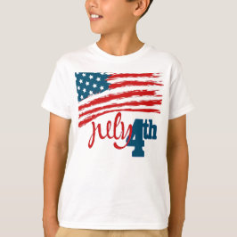 Camiseta Crianças: 4 de julho T-Shirt