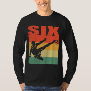 Camiseta Crianças 6 De Aniversário Para Menina De 6 Anos