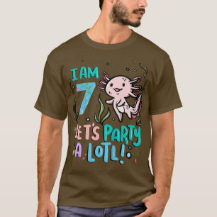 Camiseta Crianças 7 Aolotl Aolotl Eu Sou 7 Vamos Festejar U