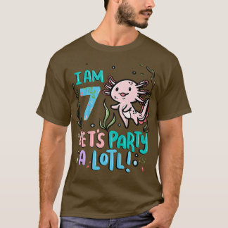 Camiseta Crianças 7 Aolotl Aolotl Eu Sou 7 Vamos Festejar U