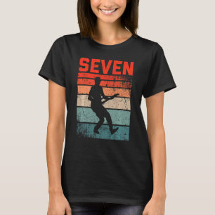Camiseta Crianças, 7 de 7 anos, jogador de violão Guitarris