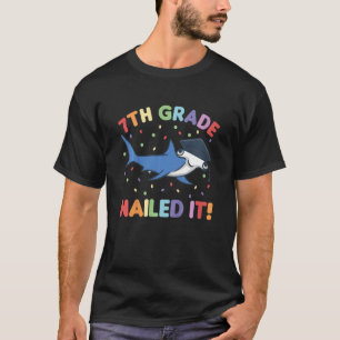 Camiseta Crianças - 7 de Grau Nunado - Tubarão-Hammerhead -
