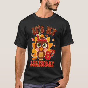 Camiseta Crianças 8º Aniversário Garota de roupa Pequena Tu