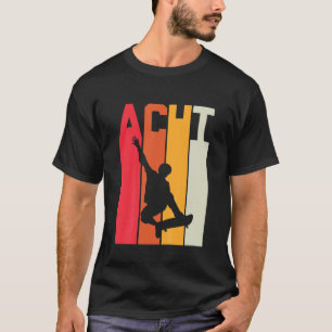 Camiseta Crianças 8º Aniversário Gift Boys Kids Skater S