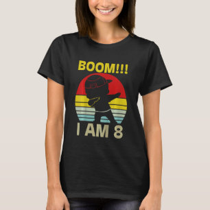Camiseta Crianças 8 Crianças de aniversário 8 anos 8 crianç