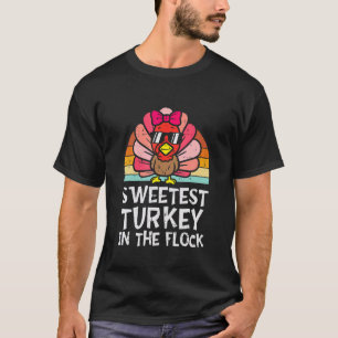Camiseta Crianças A Turquia Mais Doce Na Garota Do Relógio