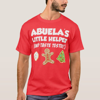 Camiseta Crianças Abuela é o pequeno ajudante de Natal Baki