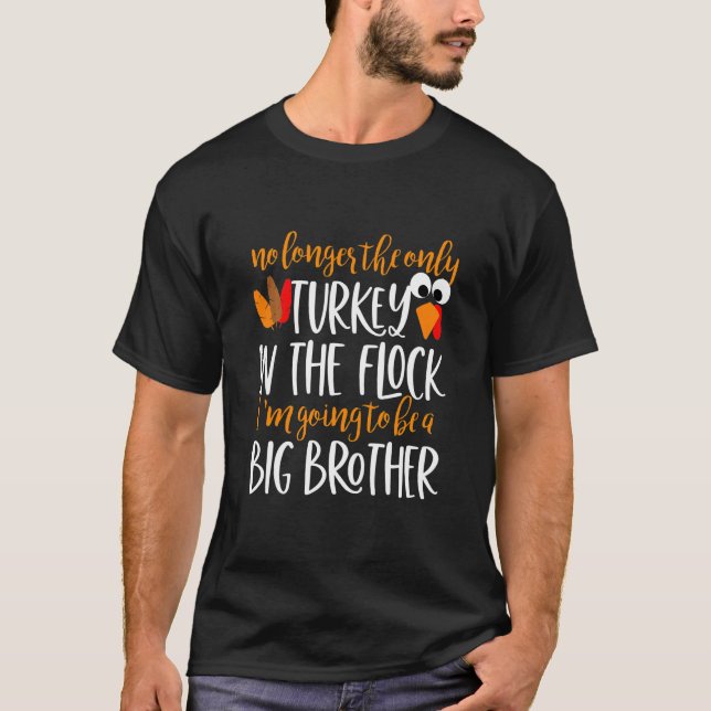 Camiseta Crianças Ação de Graças Anúncio do Big Brother (Frente)