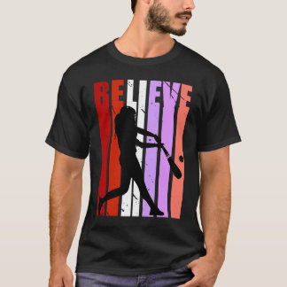 Camiseta Crianças acreditam que beisebol é especialista mar