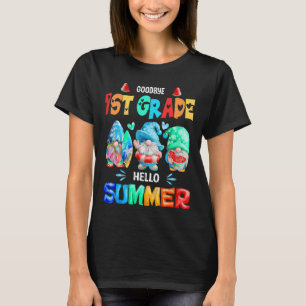 Camiseta Crianças Adeus Grau 1 rua Alô Verão Último Dia De