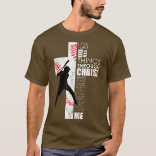 Camiseta Crianças-adolescentes cristãos Baseball Philippian