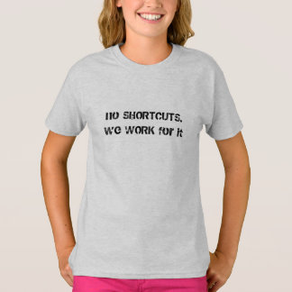 Camiseta Crianças Afetam Teto de "Trabalho"