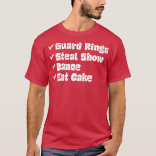 Camiseta Crianças Anéis de Guarda Comem Mangueiras de Bolo