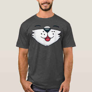 Camiseta Crianças Animais Enfrentam Meninos Mascarados Meni
