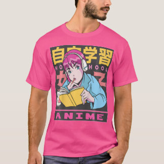 Camiseta Crianças Animam E Desenham Eu Adoro Animes Legal