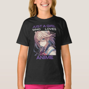 Camiseta Crianças Animam Menina Gráfica T-Shirt