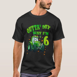 Camiseta Crianças Aniversário de criança 6 anos de idade de