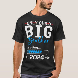 Camiseta Crianças Apenas Crianças Grande Irmão 2024 Promovi