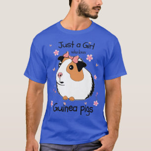 Camiseta Crianças, apenas uma garota que ama guinchos, beij